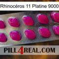 Rhinocéros 11 Platine 9000 09